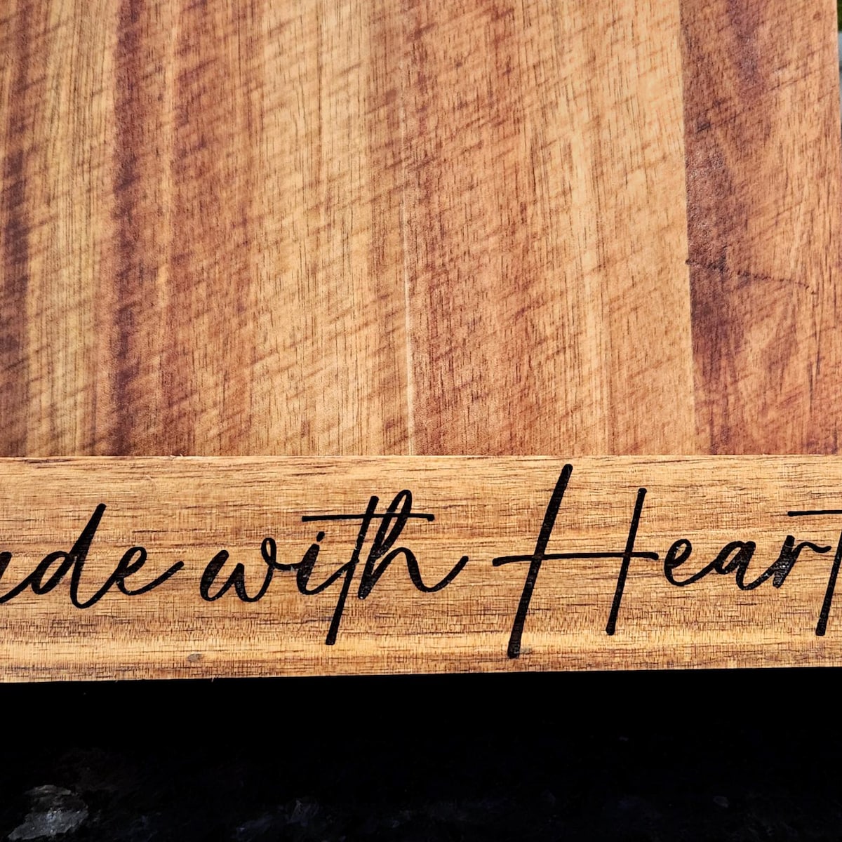 Personalized Acacia Wood Cookbook Stand: Engraved Tablet Holder - Etsy