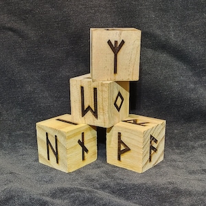 Childrens Runes Learning Blocks