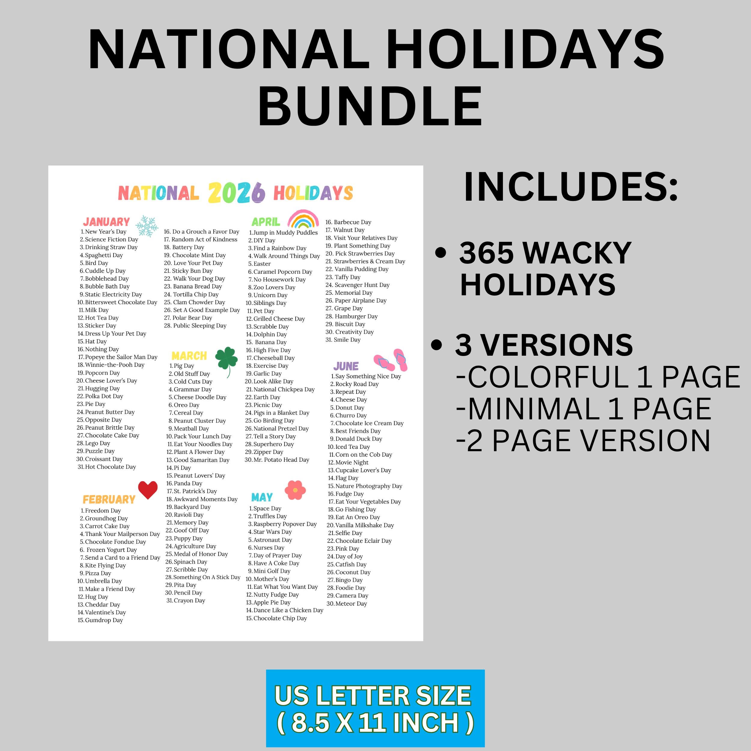 Celebrating Obscure National Days In July 2026