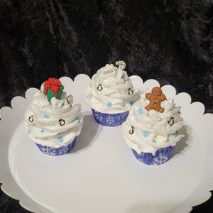 Christmas Mini Faux Cupcakes