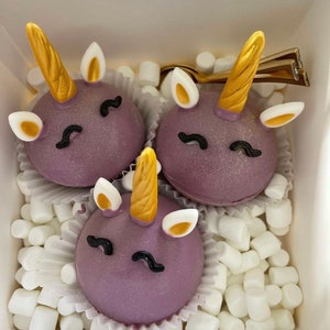 Bombas de cacao caliente Unicornio