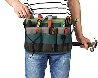 Premium Quality Garden Tools Portable Cotton Waist Belt Bag
