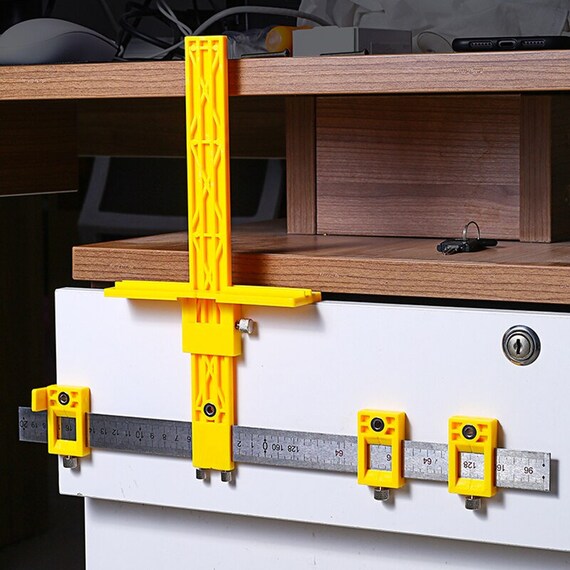 Detachable Hole Punch Hand Tool Center Drill Bit Guide Set Etsy