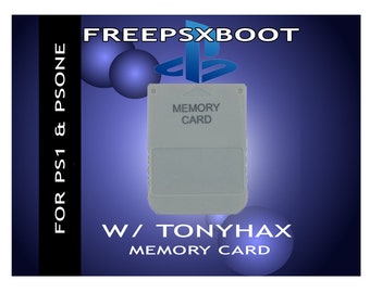 FreePSXBoot PS1 Memory Card (w/Tonyhax v1.4.5)