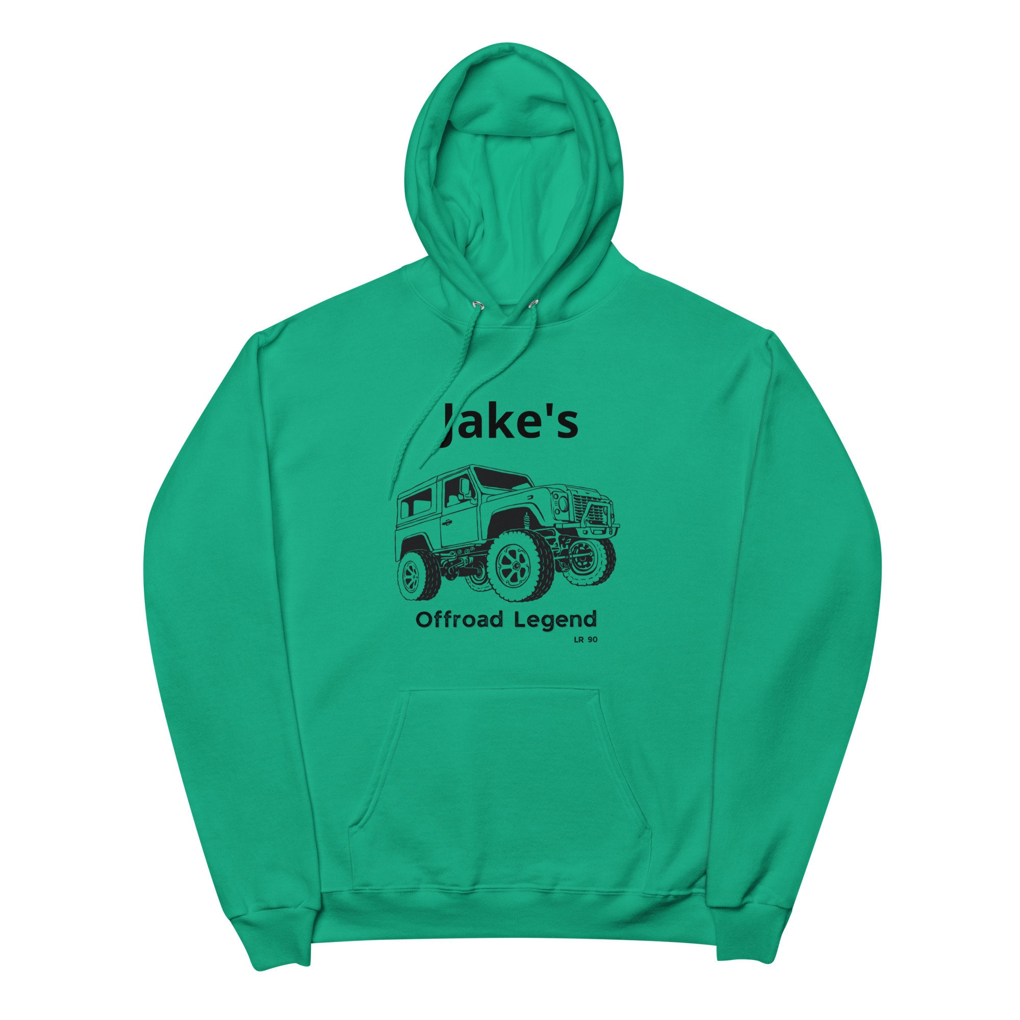 Land Rover Fleeces Personalized Land Rover Defender Hoodie: Unisex Fleece - Etsy