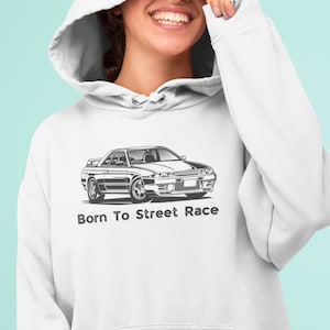 Skyline GTR | Samsung Skyline R32 | issan gtr | Skyline GTR Geschenk | Unisex Fleece Kapuzenpullover