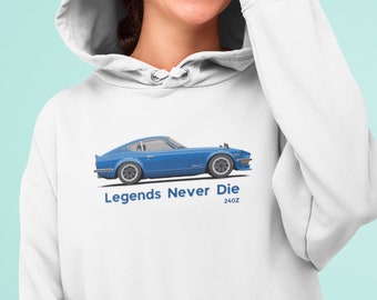 Datsun 240Z | JDM Racer | Street Racer 240z | Nissan 240Z | Drift Racer | Unisex fleece hoodie
