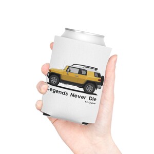Toyota Fj Cruiser can cooler | Toyota FJ Cruiser stubby holder | FJ Cruiser yellow | FJ Cruiser 4x4