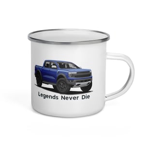 Ford Ranger Enamel Mug | Ford Merch | Ford Raptor | Ford Ranger