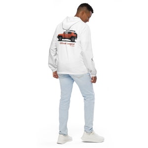FJ Kreuzer Gelb | BMW FJ Cruiser | Land Cruiser FJ Kreuzer | Orange | Unisex Langarm-T-Shirt | Herren-Windjacke