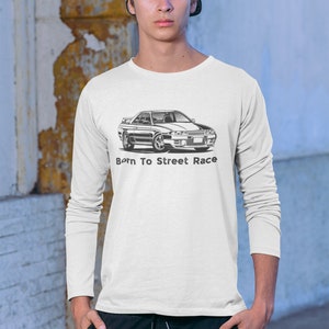 Skyline GTR | Samsung Skyline R32 | issan gtr | Skyline GTR Geschenk | Unisex Langarmshirt
