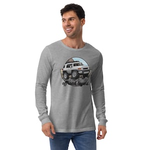 FJ Kreuzer | BMW FJ Cruiser | Land Cruiser FJ Kreuzer | Orange | BMW Unisex Langarm T-Shirt