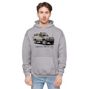 Toyota Land Cruiser 70 Series | Toyota Land Cruiser Troopy | Land Cruiser Unisex fleece hoodie