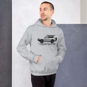 Toyota Prado Hoodie: Land Cruiser 4WD Overlanding Gift
