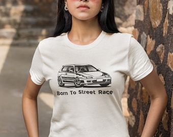 Honda Civic VTEC T-Shirt: JDM Street Racing Tee