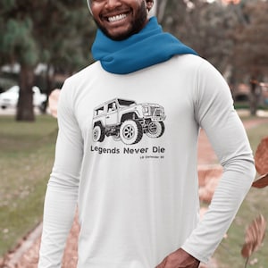 Land Rover | Land Rover Defender | Land Rover 90 | Defender 90 | Black | Unisex Long Sleeve Tee