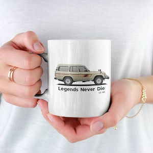 Toyota Land Cruiser 60 Series | Toyota Mug with Color Inside | Land Cruiser 60 | Toyota 4wd