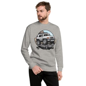 BMW FJ Cruiser | FJ Kreuzer | Toyota Land Cruiser | F.J. | Chrysler 4x4 | Touay Unisex Premium-Sweatshirt