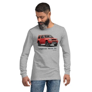 Mitsubishi Montero Evolution 4x4 | Mitsubishi Pajero Evolution | Mitsubishi Pajero Unisex Long Sleeve Tee