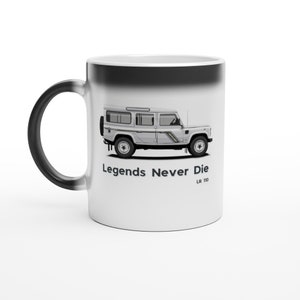 Land Rover Defender 110 Magic Mug: Classic 4x4 Coffee Mug