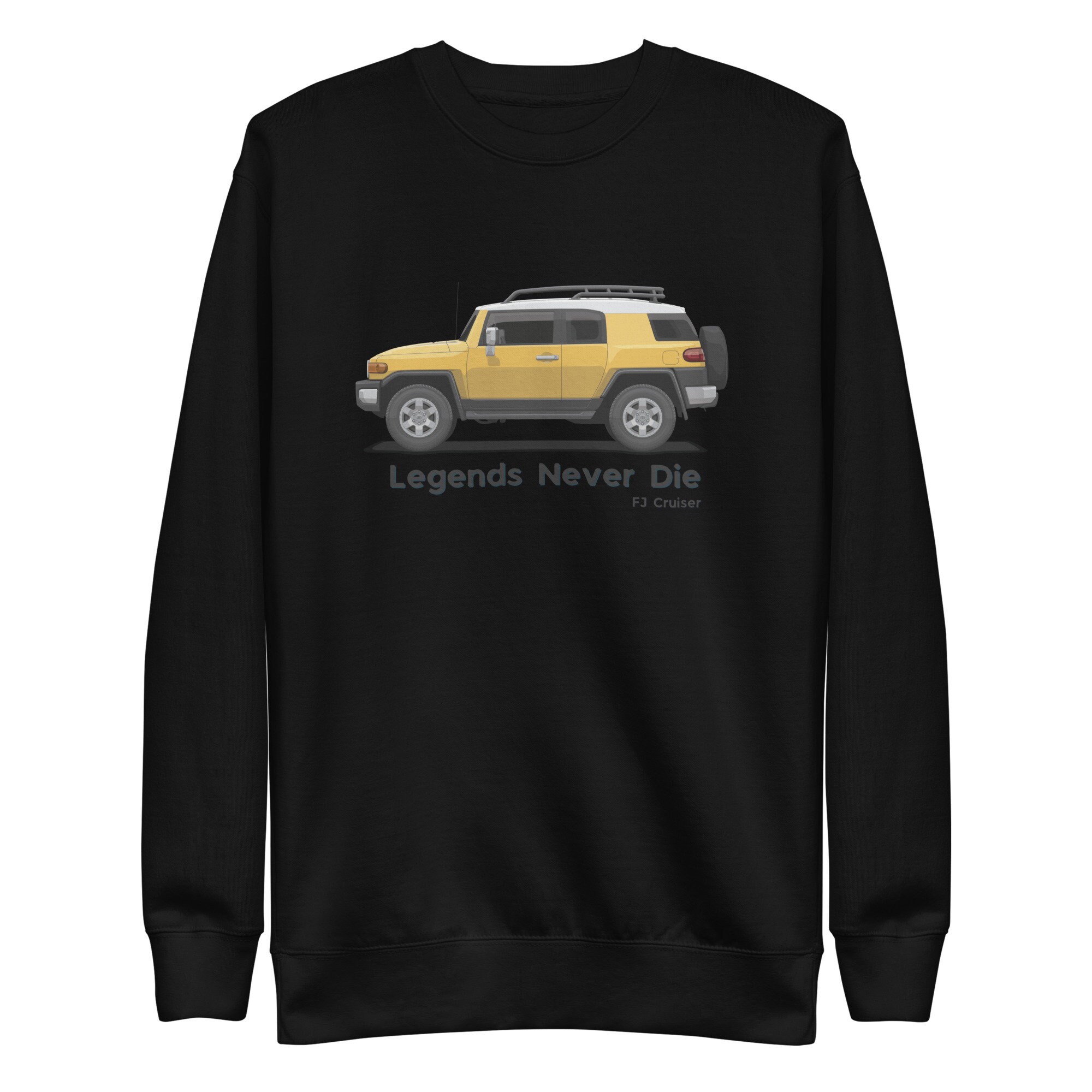 Toyota FJ Cruiser Sweatshirt: Yellow 4x4 Legend - Etsy