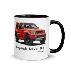 Mitsubishi Montero Evolution 4x4 | Mitsubishi Pajero Evolution | Mitsubishi Mug with Color Inside