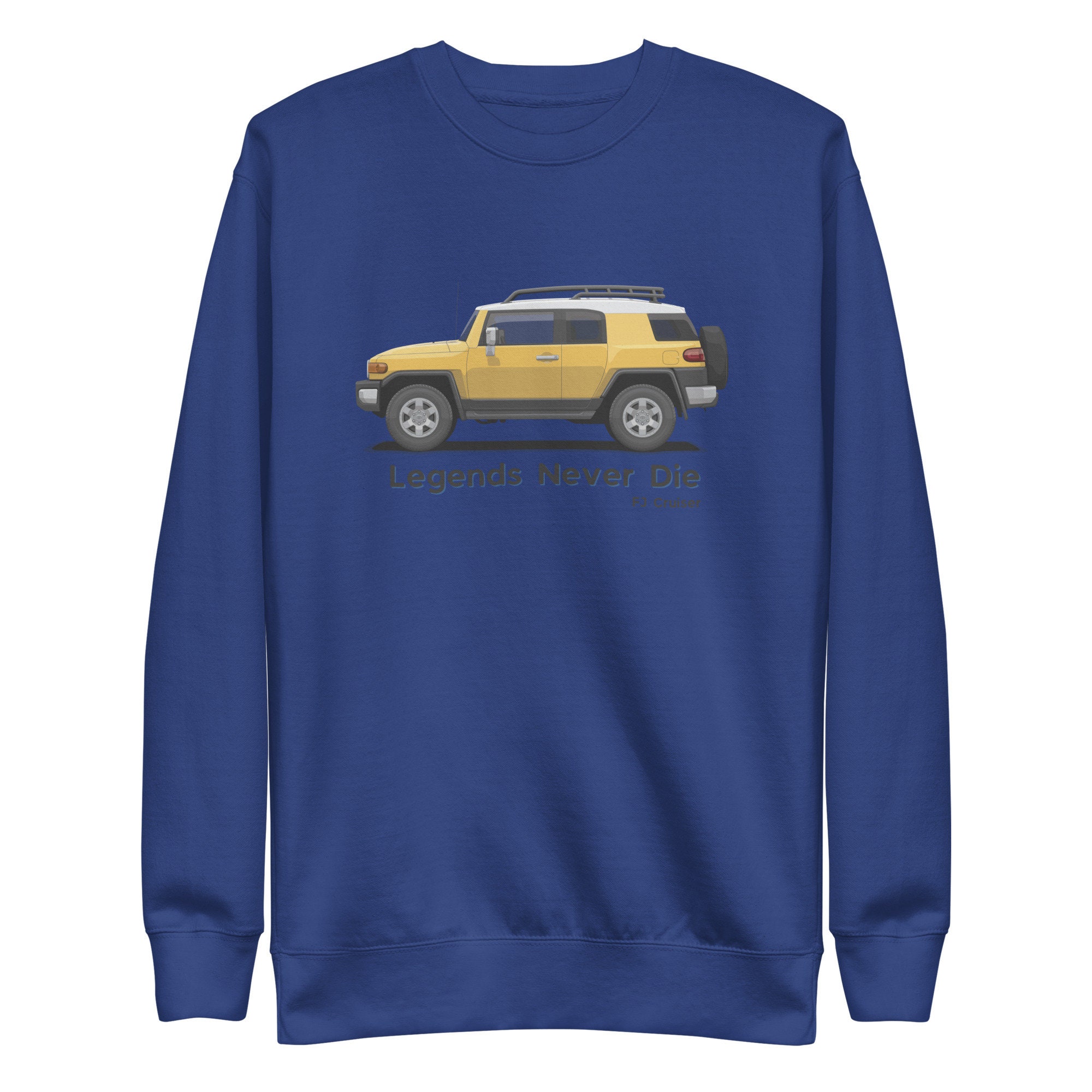 Toyota FJ Cruiser Sweatshirt: Yellow 4x4 Legend - Etsy
