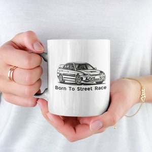 Mitsubishi Lancer EVO | Lancer EVO | Mitsubishi Lancer | JDM Cars | Mug with Color Inside