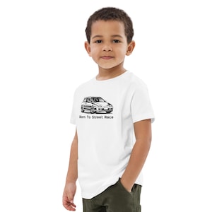 Honda Civic JDM Cars Organic Cotton Kids T-Shirt