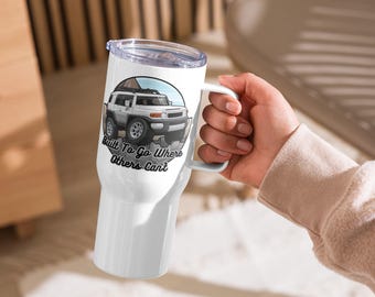 Tazza da viaggio Toyota FJ Cruiser: tazza da campeggio fuoristrada 4x4