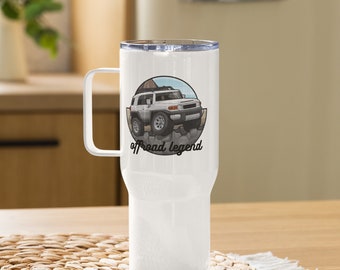 Tazza da viaggio Toyota FJ Cruiser: tazza da campeggio fuoristrada