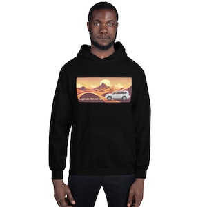 Toyota Land Cruiser 200 Series Fleece Hoodie: Overland 4WD