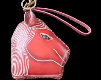 Horse Face Leather Coin Purse