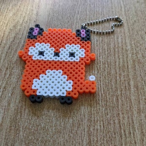 Kawaii Cats Perler Beads Art, Can Be Fridge Magnet, Keychain