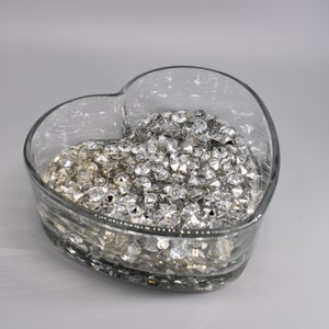Sparkly Diamond Filled Centerpiece (Heart/Star Shape)