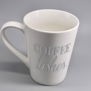Luxury Coffee + Lashes Coffee Mug