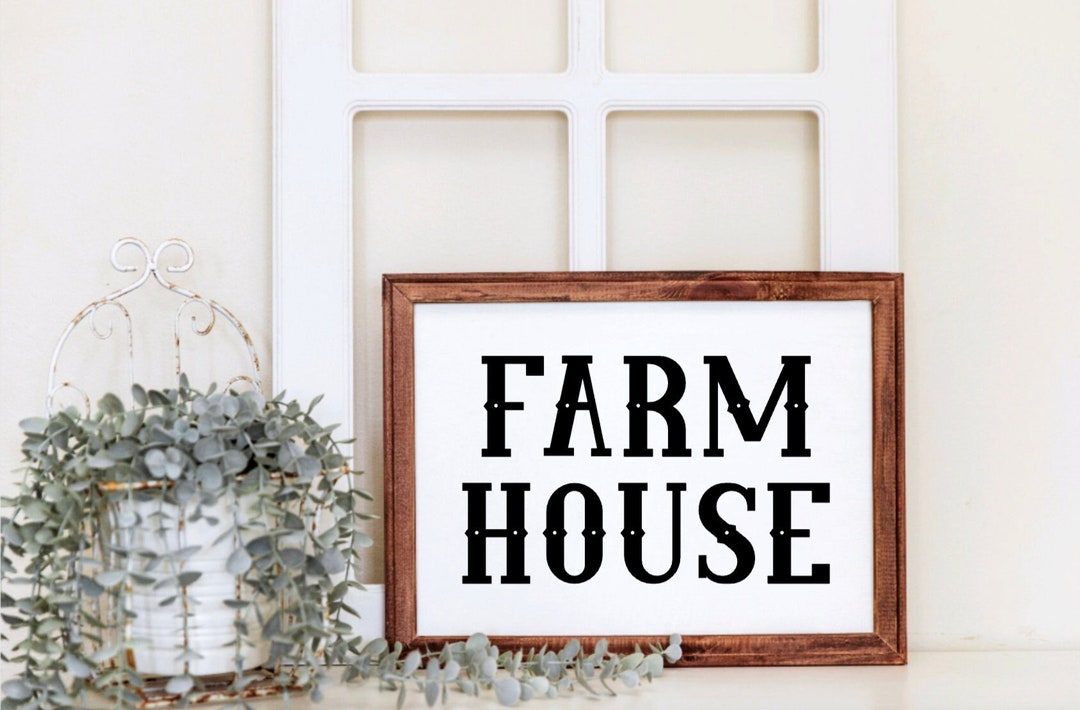 Farmhouse Sign | Farmhouse Decorations Home Wall Decor Farmhouse Decor ...
