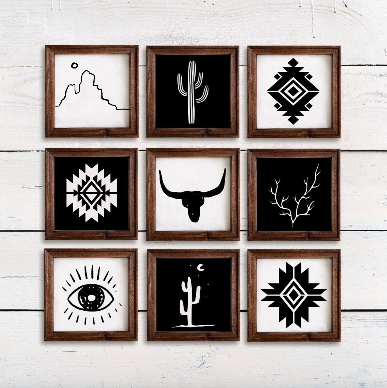 To Venus 98 N.Y USA 現代アート 額装　サインあり　箱あり Western Elements Mini Sign Collection | Minimalist Western