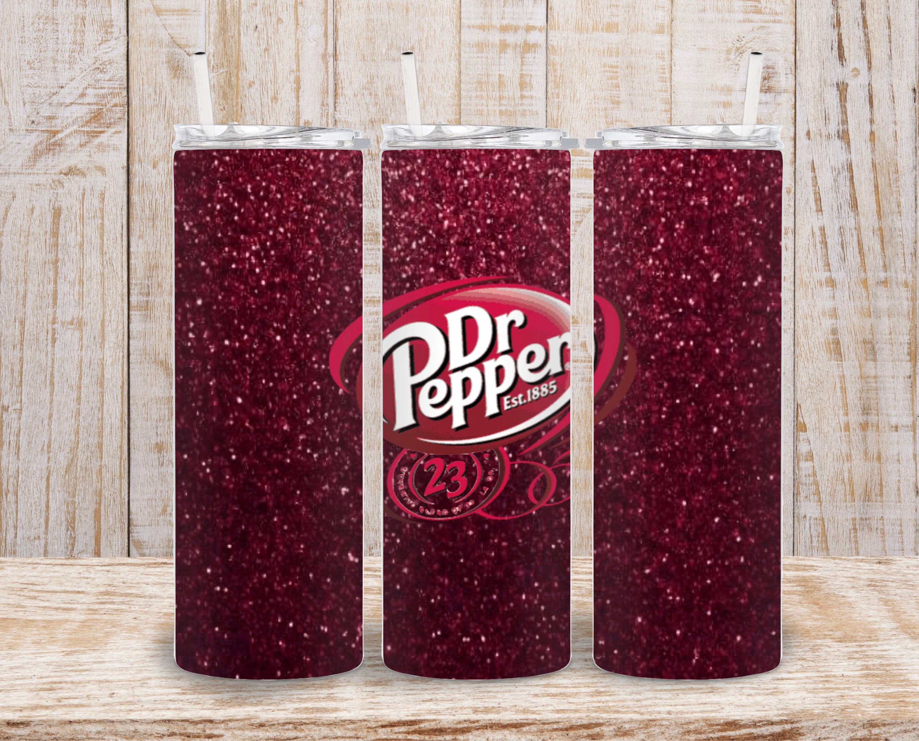 Dr Pepper Rhinestone Tumbler – BlingBossBabez