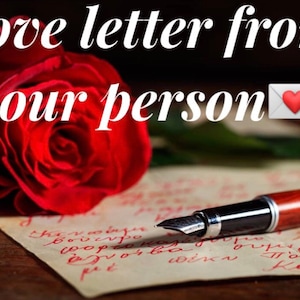Carta de amor da sua pessoa