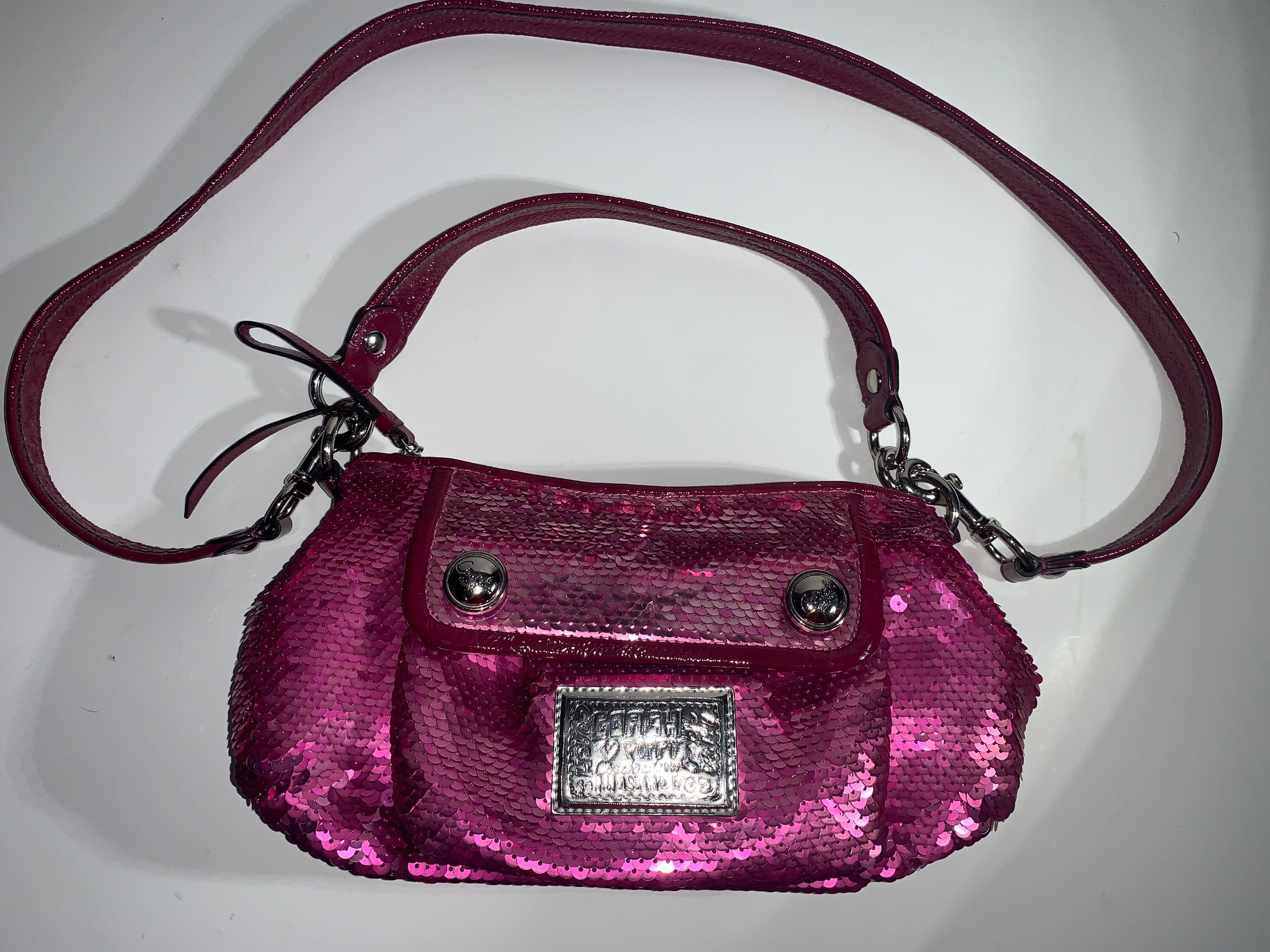 coach sequin crossbody