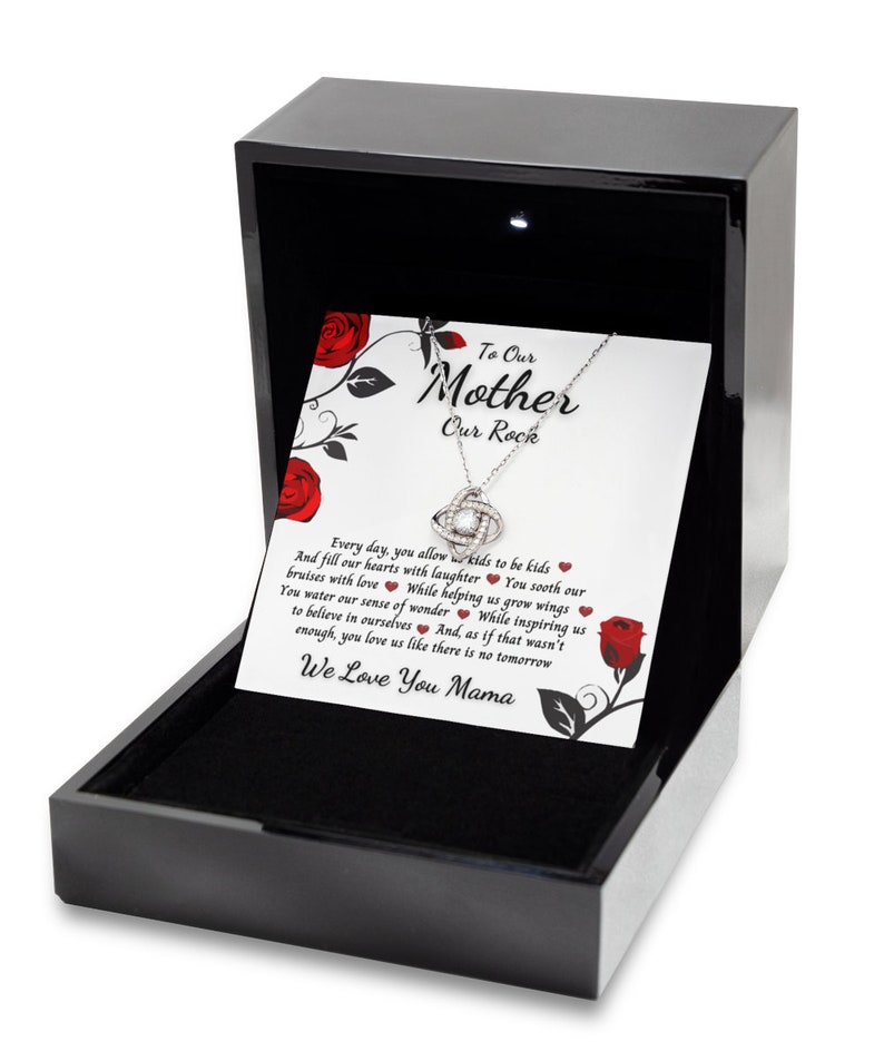 Mom Jewelry, Gift for Mother From Daughter, Mom Gift From Son, From Us