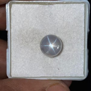 Star Sapphire Unheated 4.80 Carat, Natural Star Sapphire, Loose Gemstone Round, AA Quality, 스타 사파이어, loose gemstone, Fine Star Sapphire N2