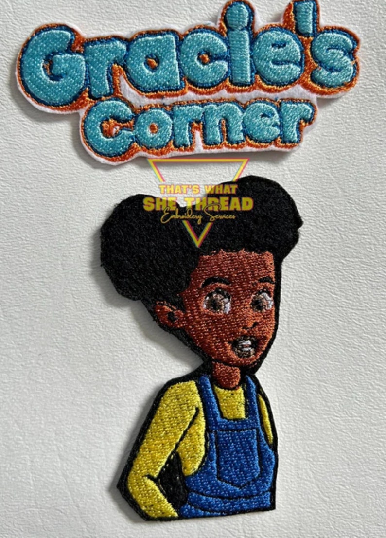 Gracie's Corner BUNDLE Embroidered Patch 3.5 In Kids Etsy