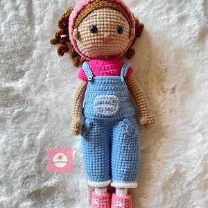 Handmade Crochet Ms Rachel Doll, Miss Rachel Kids Stuffed Toy, Cute Beautiful Plushies, Amigurumi Baby