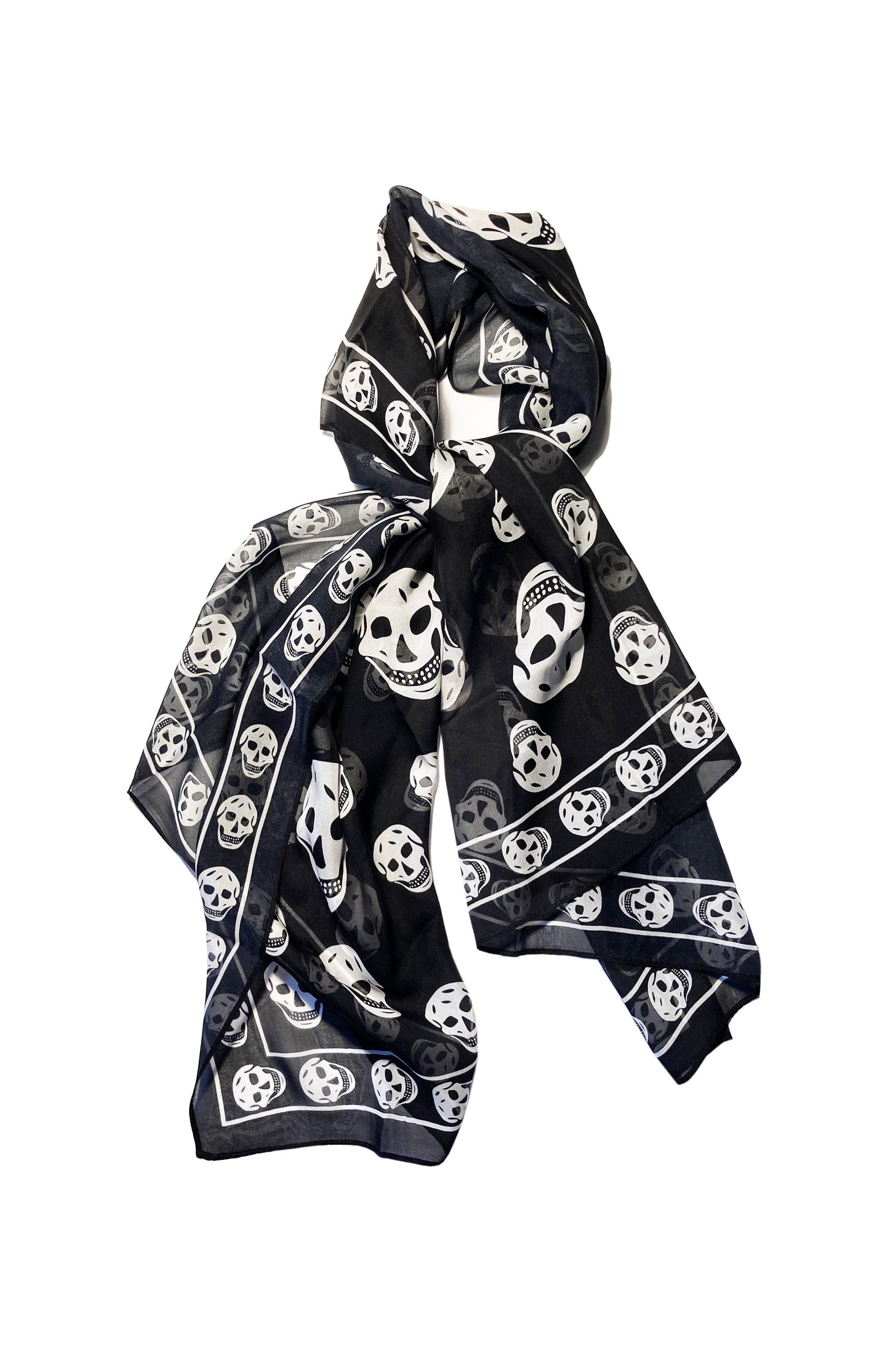 Alexander Mcqueen Scarf - Etsy