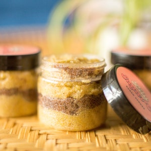 S&#39;mores Sugar Lip Scrub 2 oz / Exfoliating + Nourishing