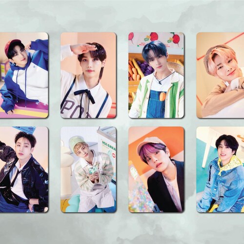 Stray Kids 2023 Season's Greetings Photocards Mini World Etsy UK
