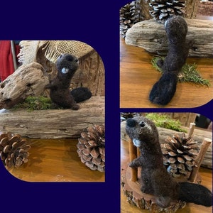 Meet Bentley Beaver an Adorable Needlefelt Critter From TheNeedlefeltForest