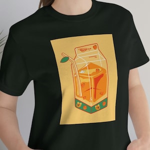 Orange Juice Tshirt Etsy